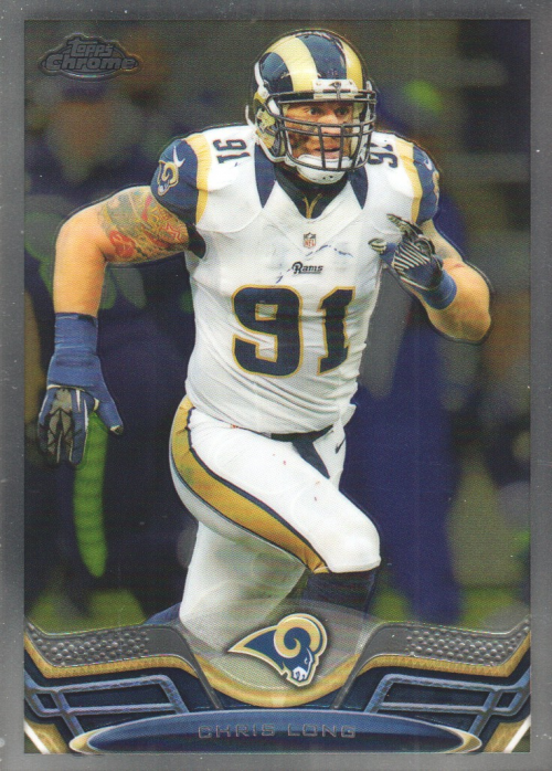 2013 Topps Chrome Football Part 1 Main Set Cards #1 to #220 - Picture 408 of 429