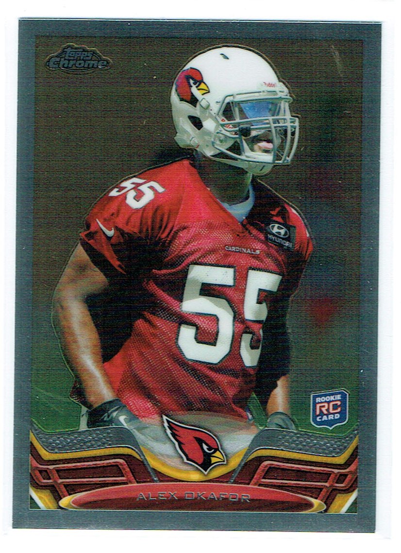 2013 Topps Chrome Football Part 1 Main Set Cards #1 to #220 - Picture 410 of 429