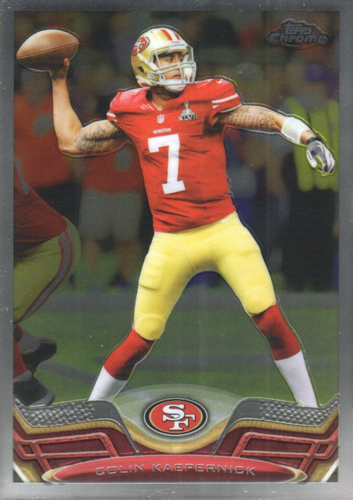 2013 Topps Chrome Football Part 1 Main Set Cards #1 to #220 - Picture 428 of 429