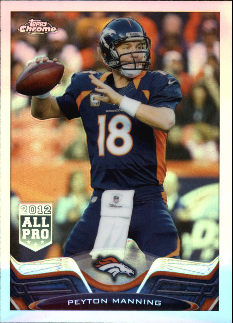 2013 Topps Chrome Football Part 2 Parallel Regular Refractors Cards #1 to #220 - Picture 2 of 246