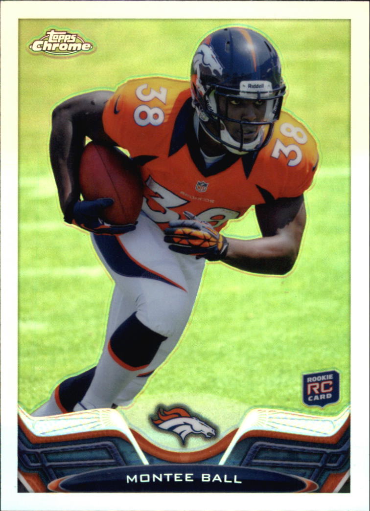 2013 Topps Chrome Football Part 2 Parallel Regular Refractors Cards #1 to #220 - Picture 6 of 246