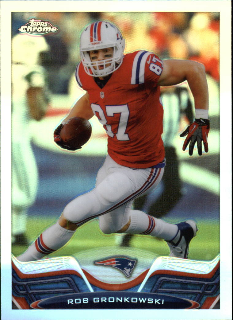 2013 Topps Chrome Football Part 2 Parallel Regular Refractors Cards #1 to #220 - Picture 34 of 246