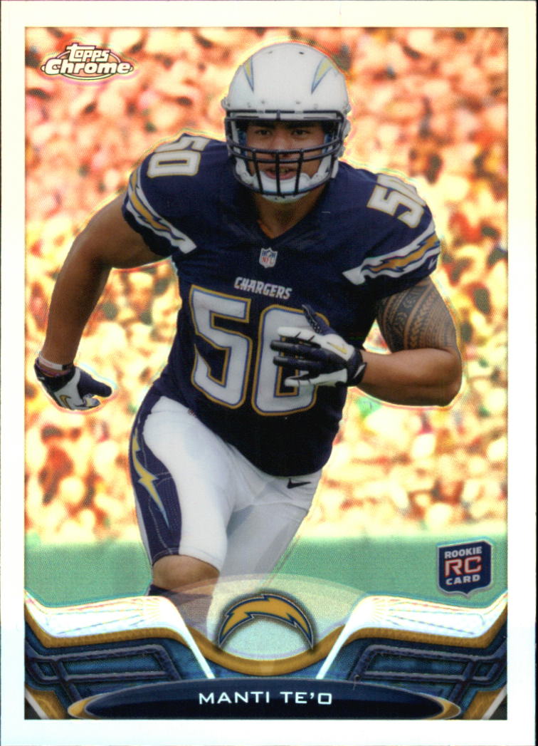 2013 Topps Chrome Football Part 2 Parallel Regular Refractors Cards #1 to #220 - Picture 64 of 246