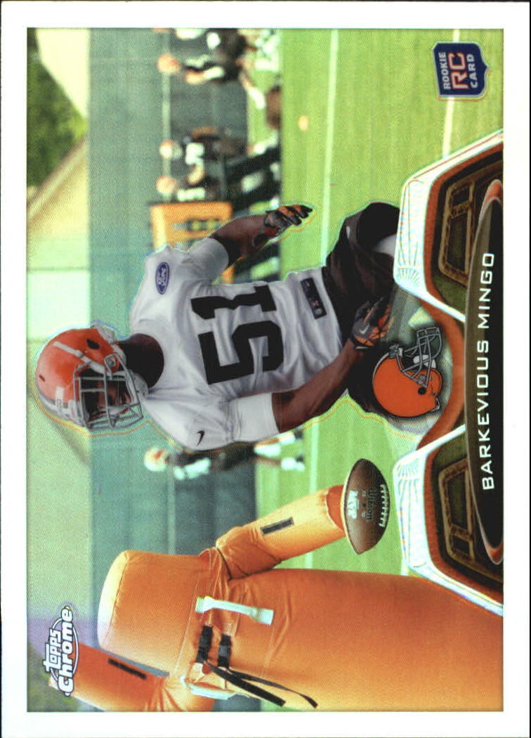 2013 Topps Chrome Football Part 2 Parallel Regular Refractors Cards #1 to #220 - Picture 107 of 246