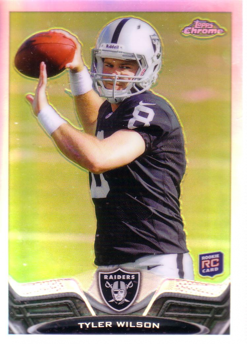 2013 Topps Chrome Football Part 2 Parallel Regular Refractors Cards #1 to #220 - Picture 115 of 246