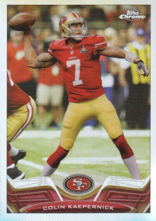 2013 Topps Chrome Football Part 2 Parallel Regular Refractors Cards #1 to #220 - Picture 245 of 246
