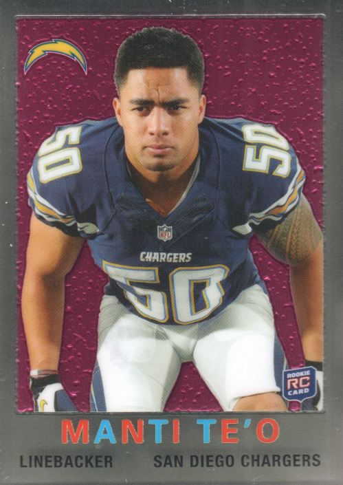 2013 Topps Chrome Football Part 4 Insert and Autograph Rookie Cards - Picture 44 of 166
