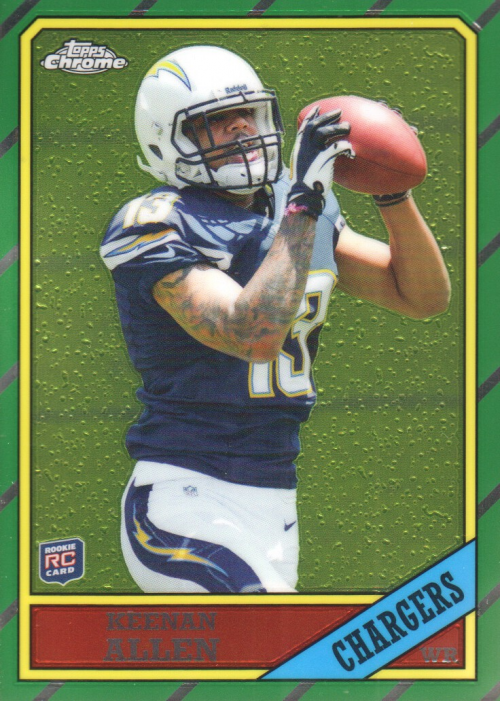 2013 Topps Chrome Football Part 4 Insert and Autograph Rookie Cards - Picture 85 of 166