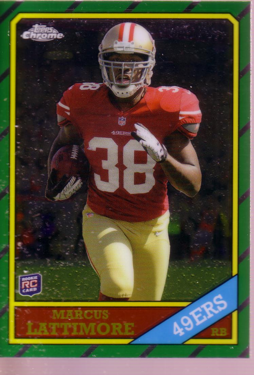 2013 Topps Chrome Football Part 4 Insert and Autograph Rookie Cards - Picture 135 of 166