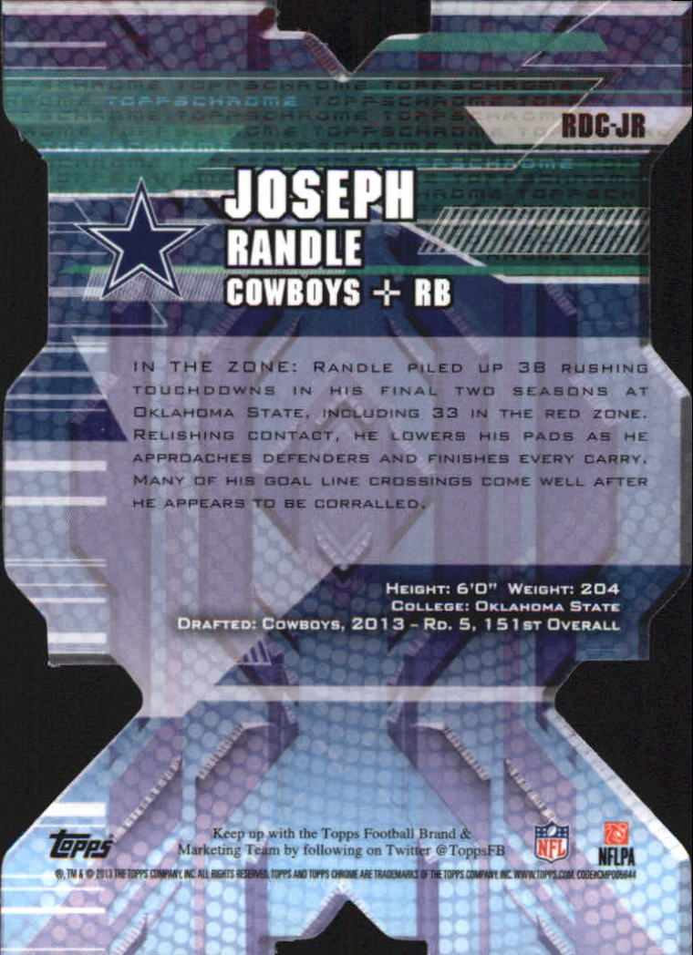 2013 Topps Chrome Football Part 4 Insert and Autograph Rookie Cards - Picture 154 of 166