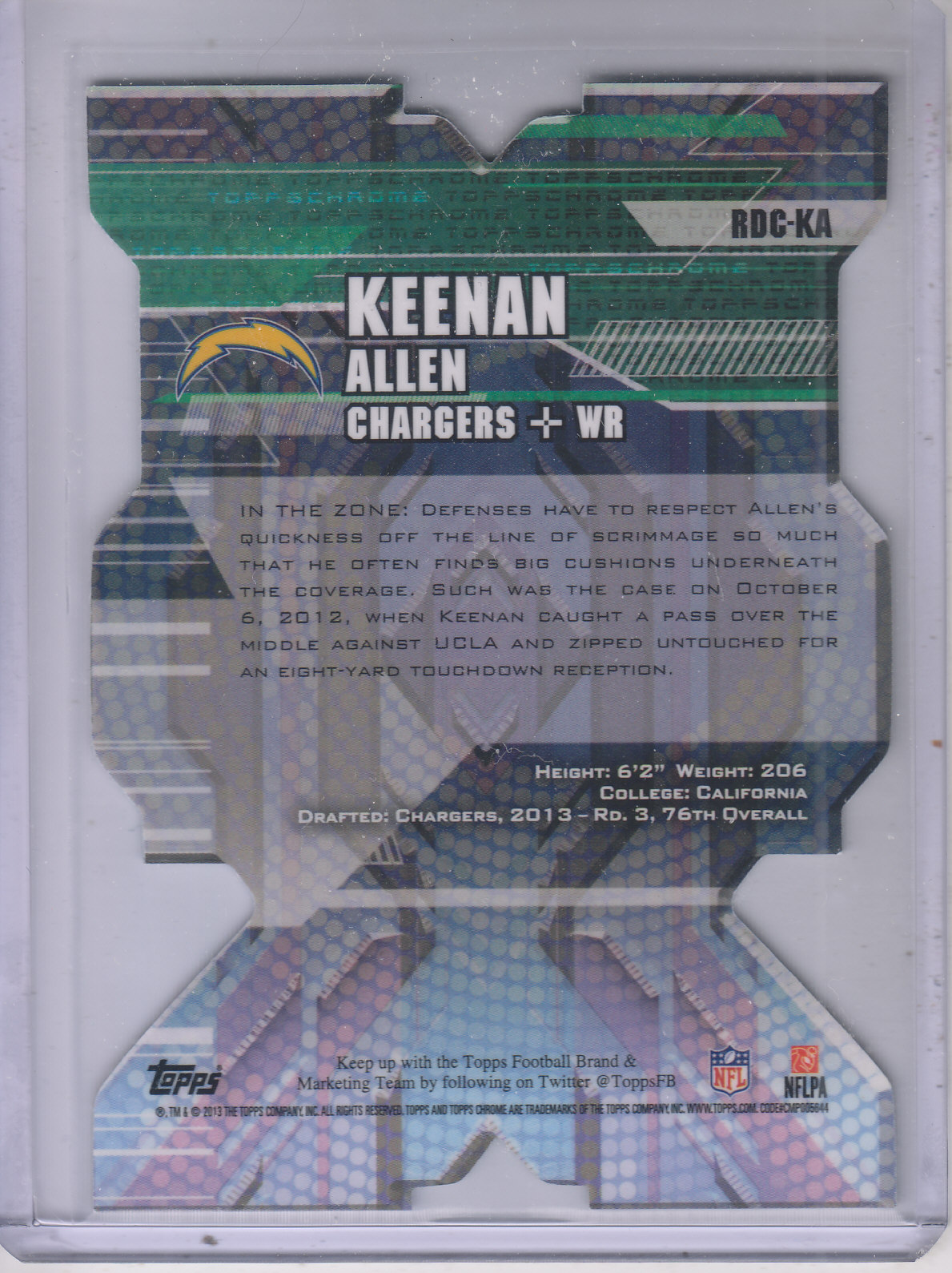 2013 Topps Chrome Football Part 4 Insert and Autograph Rookie Cards - Picture 156 of 166