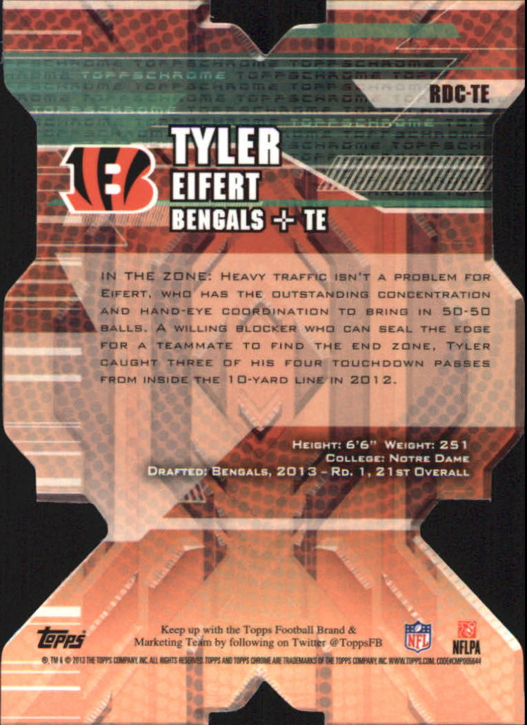 2013 Topps Chrome Football Part 4 Insert and Autograph Rookie Cards - Picture 164 of 166