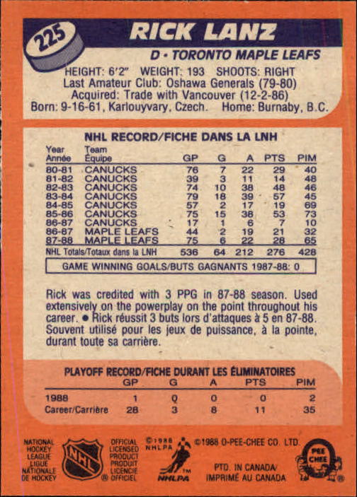 A5964- 1988-89 O-Pee-Chee Hk #s 200-264 +Rookies -You Pick- 15+ FREE US SHIP