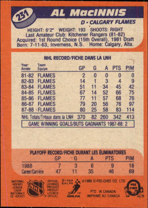 A5964- 1988-89 O-Pee-Chee Hk #s 200-264 +Rookies -You Pick- 15+ FREE US SHIP