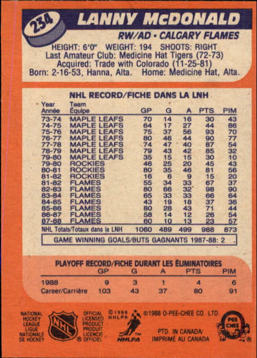 A5964- 1988-89 O-Pee-Chee Hk #s 200-264 +Rookies -You Pick- 15+ FREE US SHIP