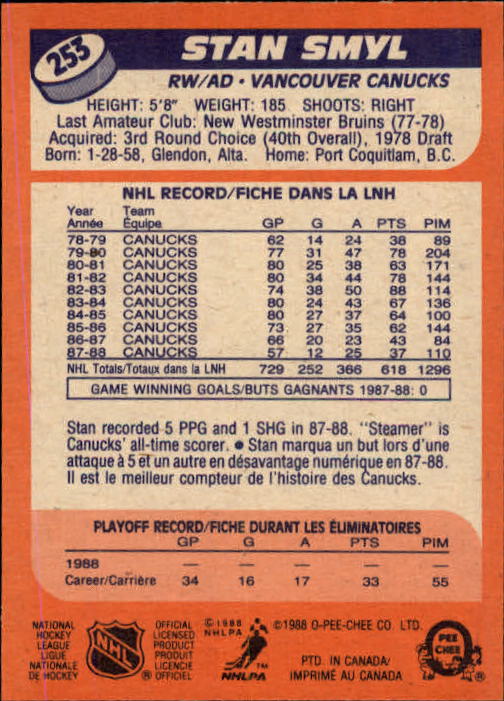 A5964- 1988-89 O-Pee-Chee Hk #s 200-264 +Rookies -You Pick- 15+ FREE US SHIP