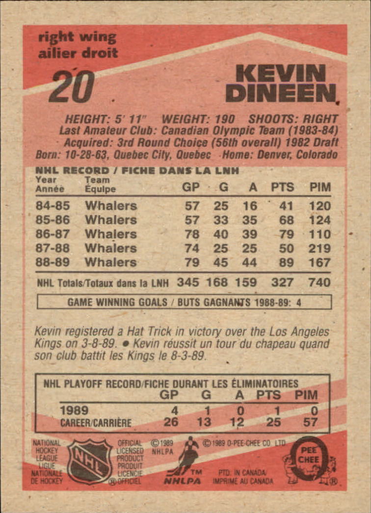 1989/1990 O-Pee-Chee Hockey Part 1 Main Set Cards #1 - #165 Rookies and Veterans - Picture 41 of 327