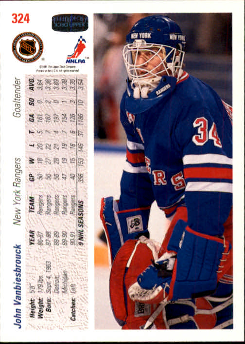 A7264- 1991-92 Upper Deck Hk #'s 251-500 +Rookies -You Pick- 15+ FREE US SHIP