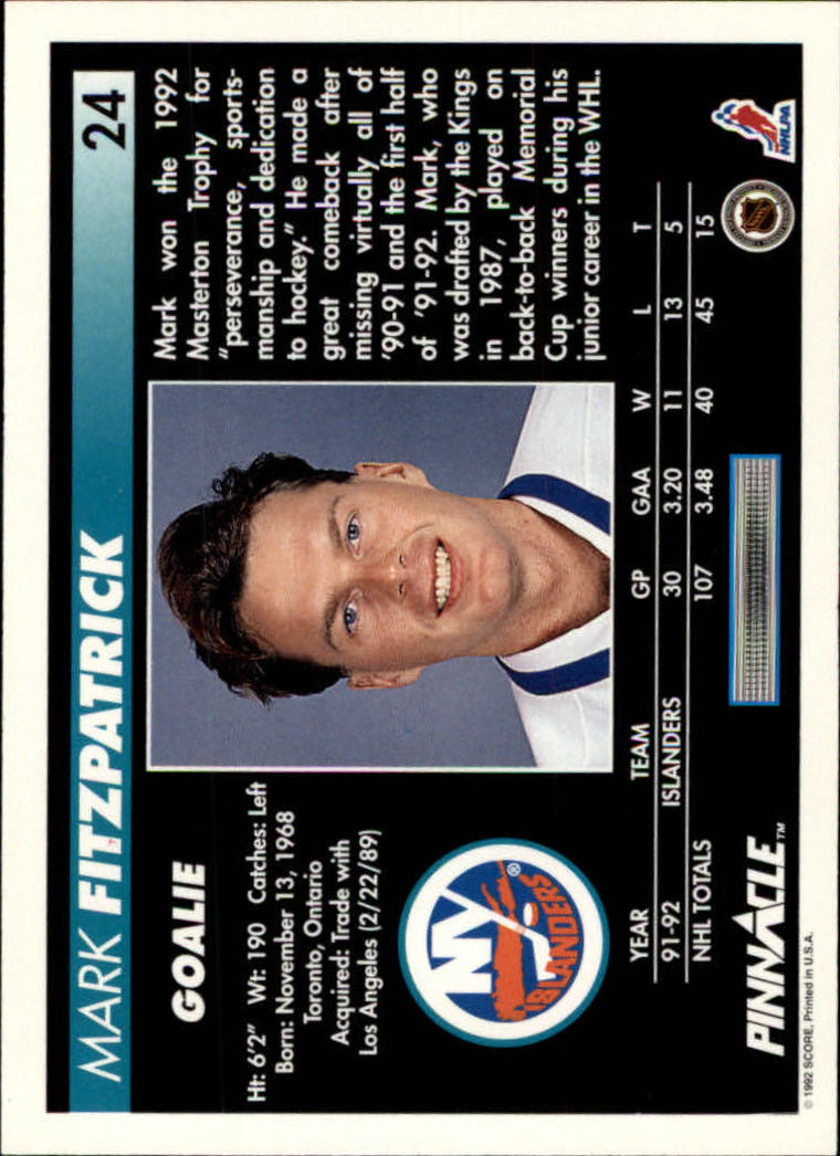 1992 93 Pinnacle Hockey Cards 1 200 Pick Choose Complete EBay