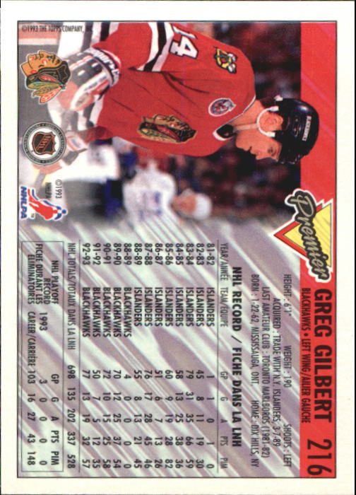 1993-94 O-Pee-Chee Premier - #310 Eric Lindros