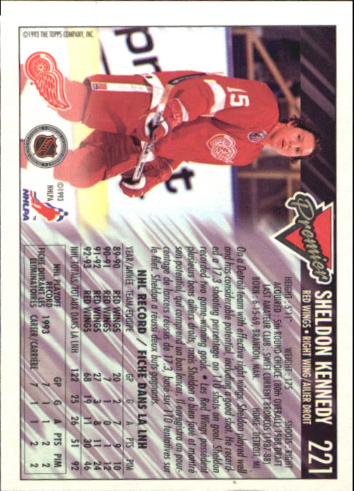 1993-94 O-Pee-Chee Premier - #310 Eric Lindros