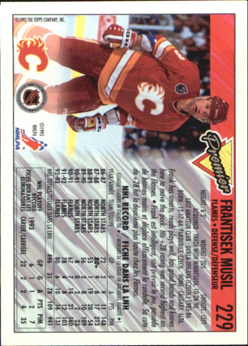 1993-94 O-Pee-Chee Premier - #310 Eric Lindros