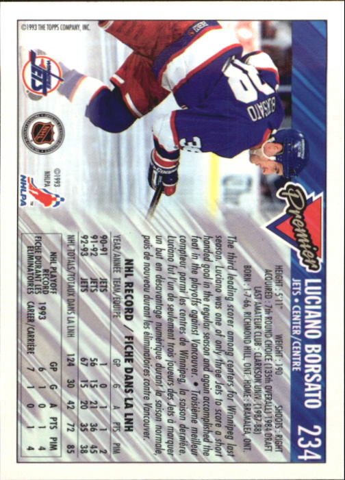 1993-94 O-Pee-Chee Premier - #310 Eric Lindros