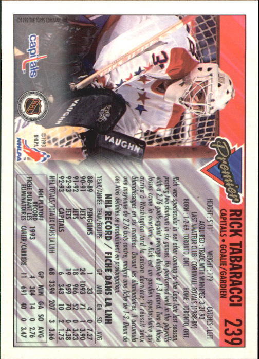 1993-94 O-Pee-Chee Premier - #310 Eric Lindros