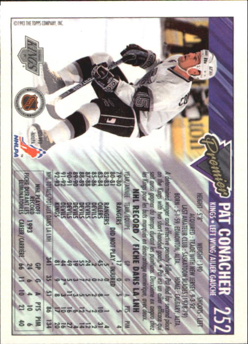 1993-94 O-Pee-Chee Premier - #310 Eric Lindros