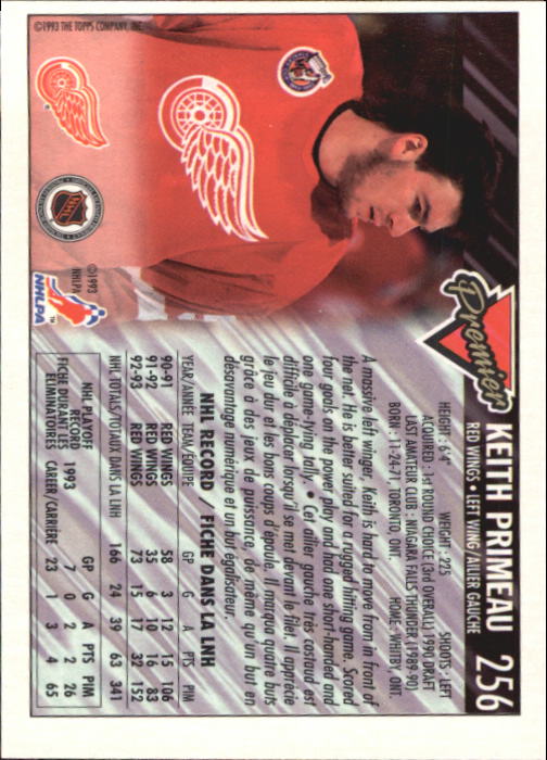 1993-94 O-Pee-Chee Premier - #310 Eric Lindros