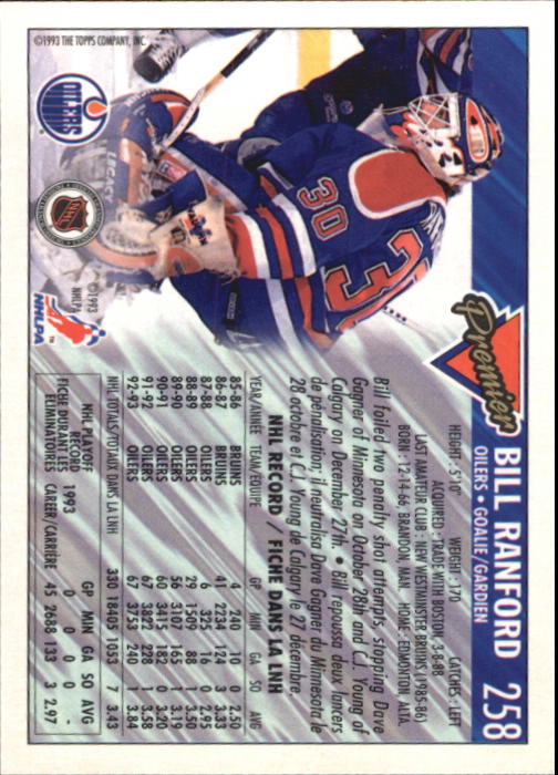 1993-94 O-Pee-Chee Premier - #310 Eric Lindros