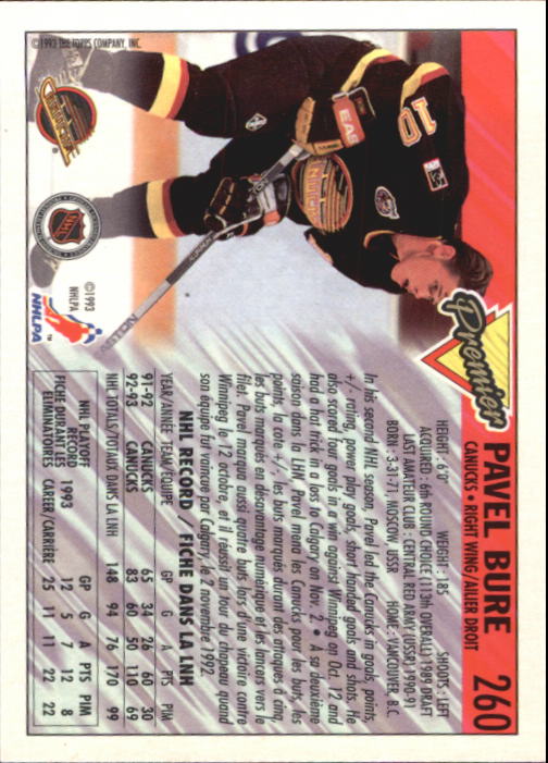 1993-94 O-Pee-Chee Premier - #310 Eric Lindros