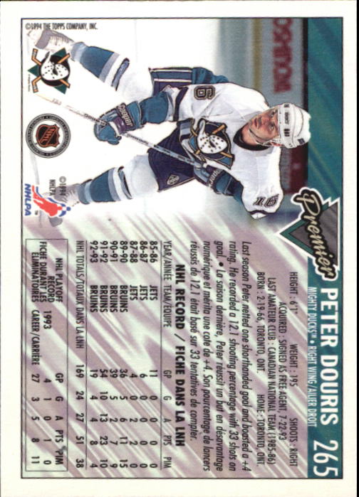 1993-94 O-Pee-Chee Premier - #310 Eric Lindros