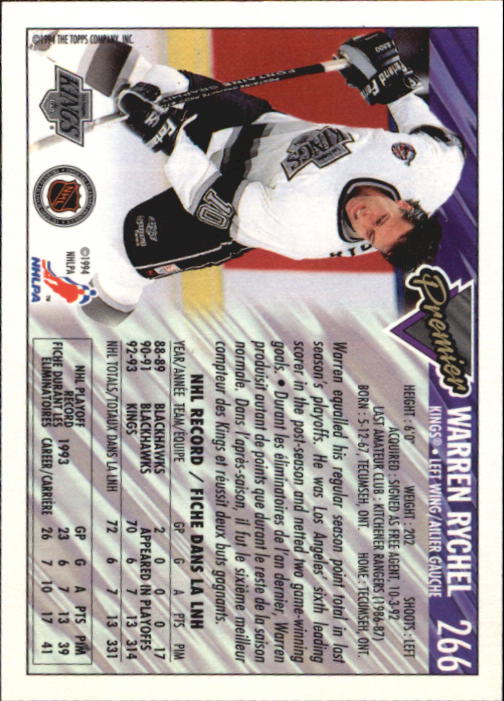 1993-94 O-Pee-Chee Premier - #310 Eric Lindros