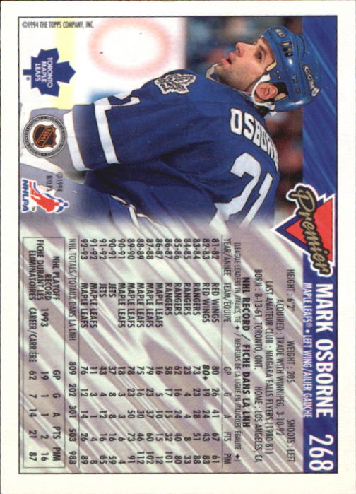 1993-94 O-Pee-Chee Premier - #310 Eric Lindros