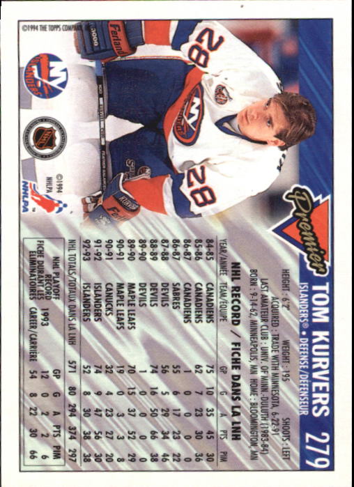 1993-94 O-Pee-Chee Premier - #310 Eric Lindros