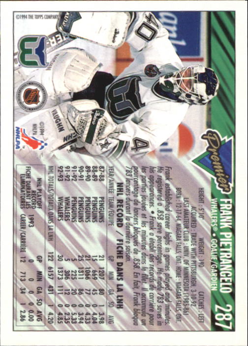 1993-94 O-Pee-Chee Premier - #310 Eric Lindros