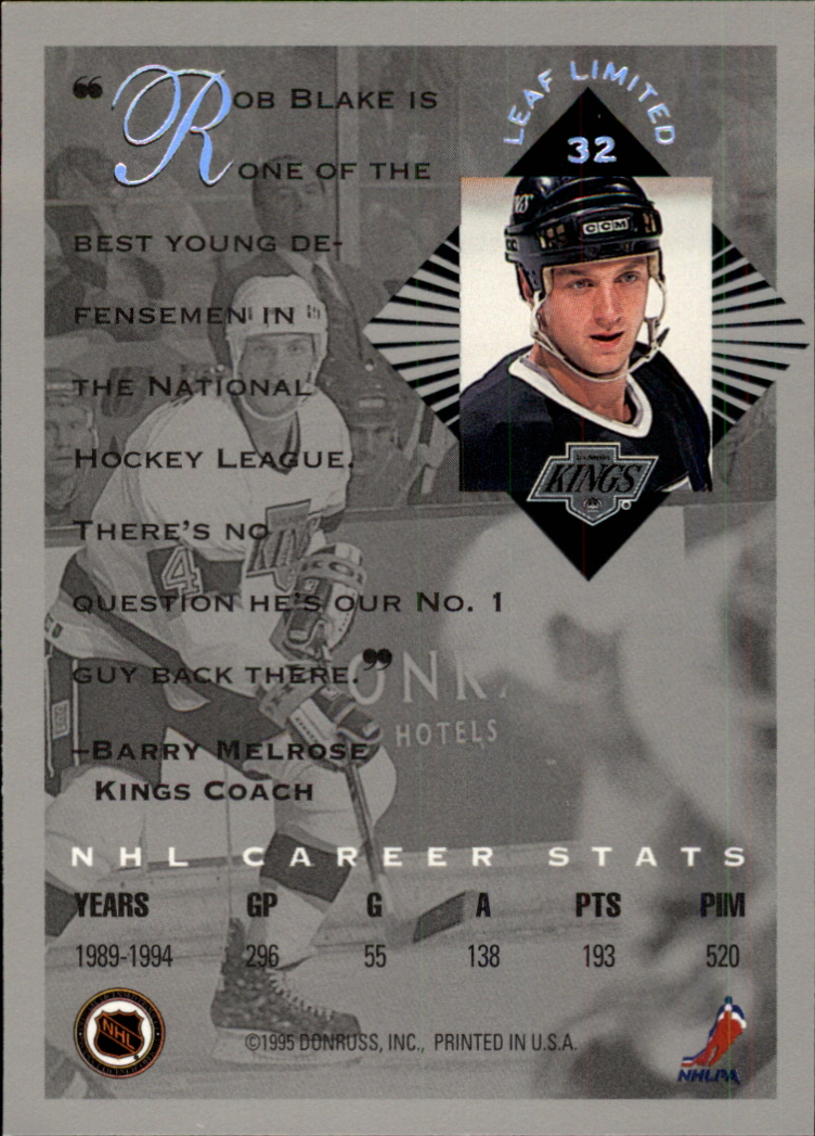 1994-95 Leaf Limited - #46 Kevin Stevens