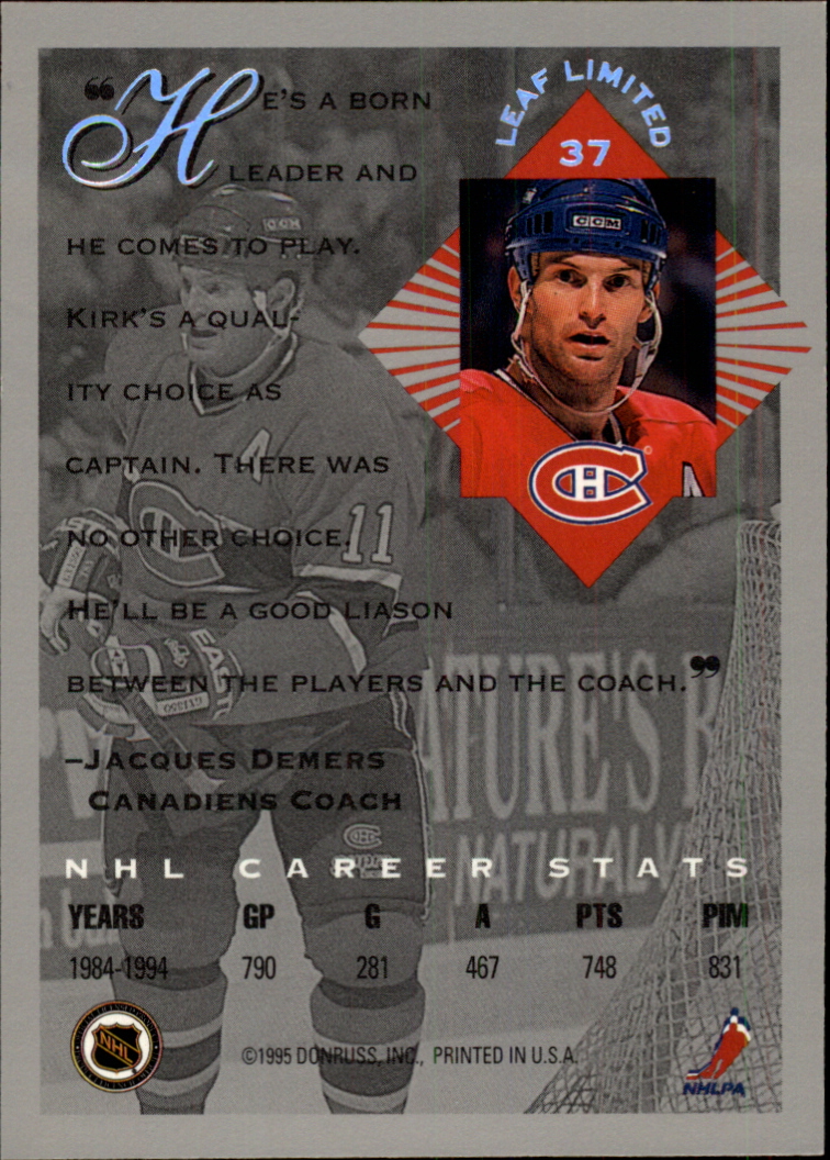 1994-95 Leaf Limited - #46 Kevin Stevens