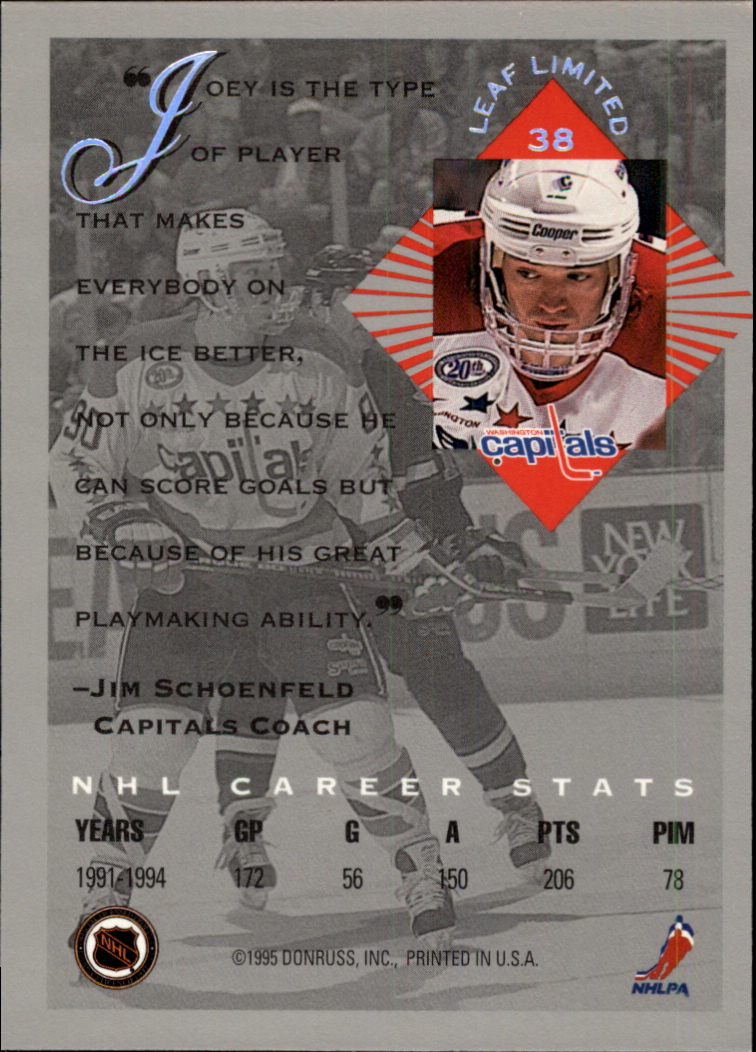 1994-95 Leaf Limited - #46 Kevin Stevens