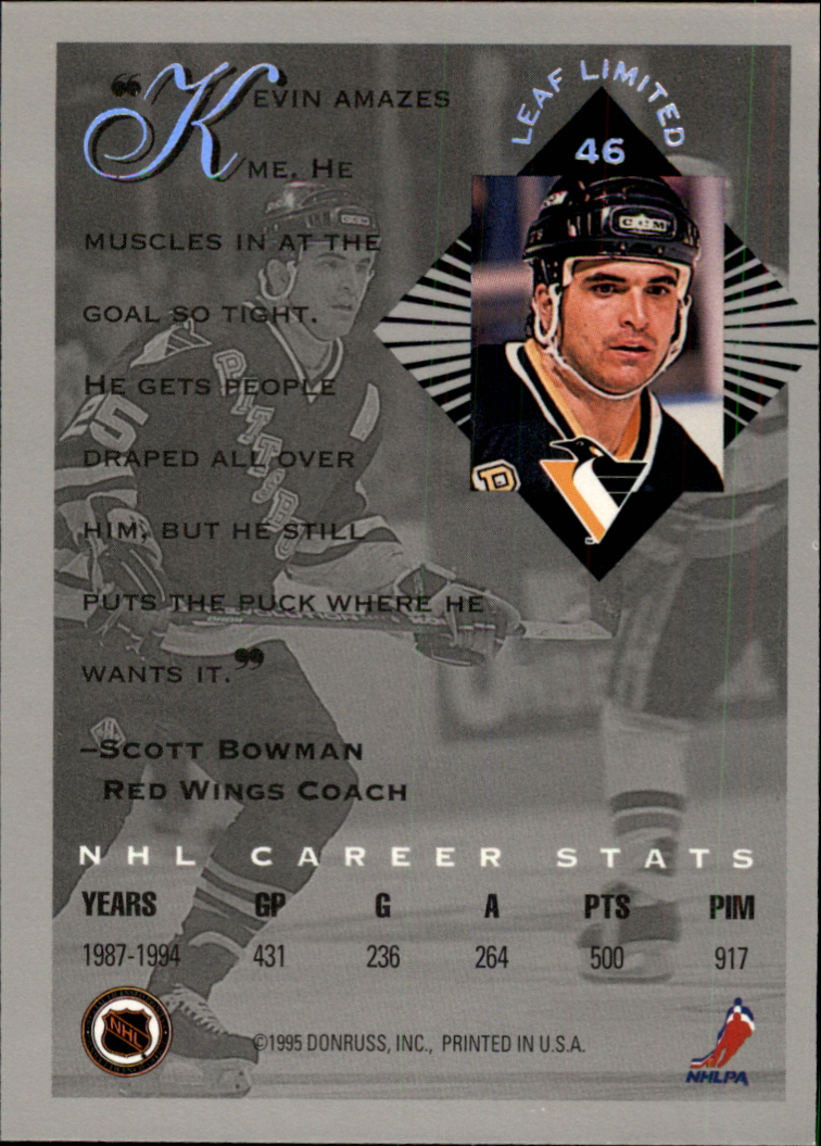 1994-95 Leaf Limited - #46 Kevin Stevens