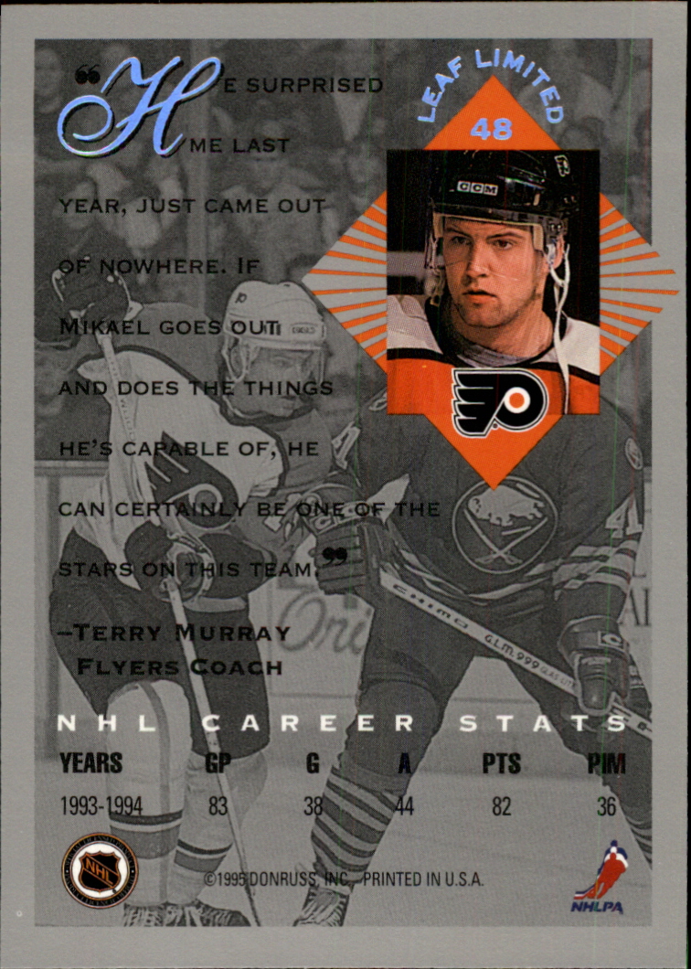 1994-95 Leaf Limited - #46 Kevin Stevens