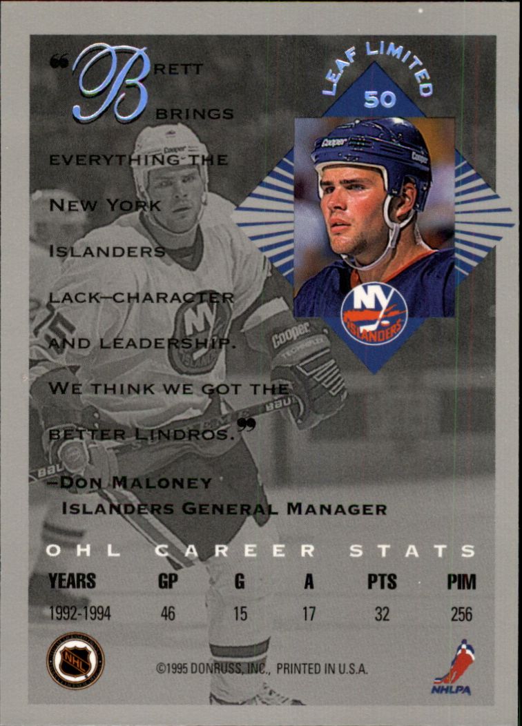 1994-95 Leaf Limited - #46 Kevin Stevens