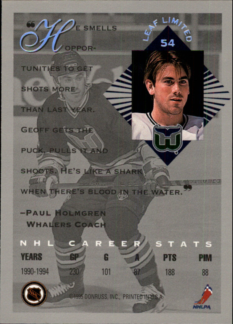 1994-95 Leaf Limited - #46 Kevin Stevens