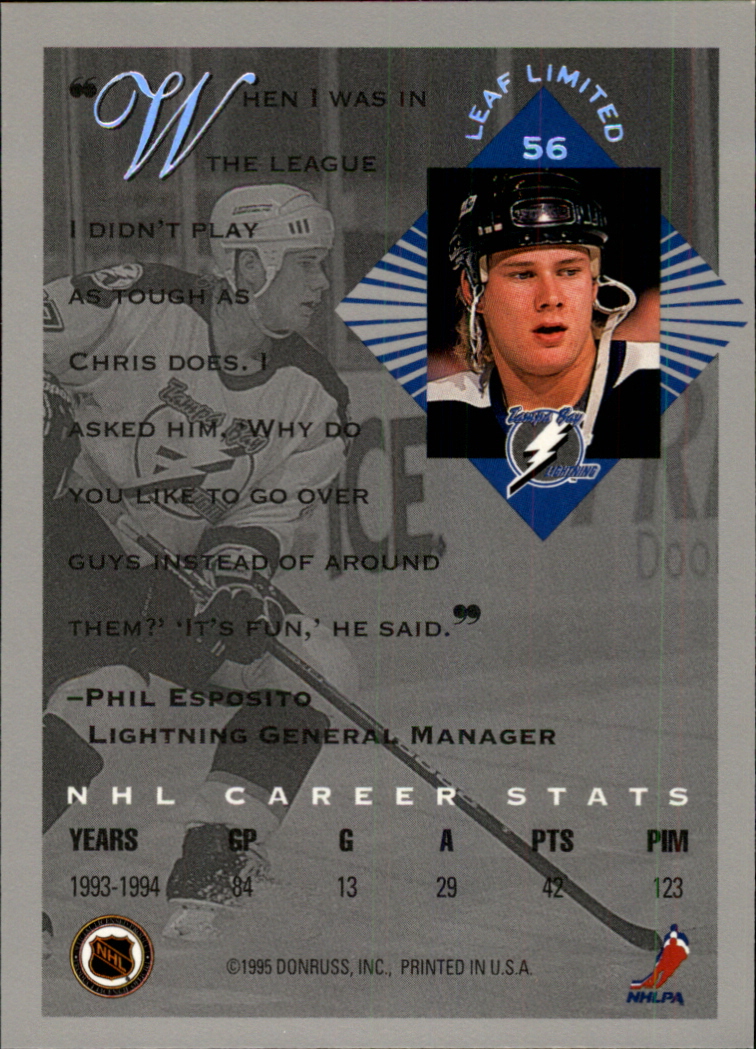 1994-95 Leaf Limited - #46 Kevin Stevens