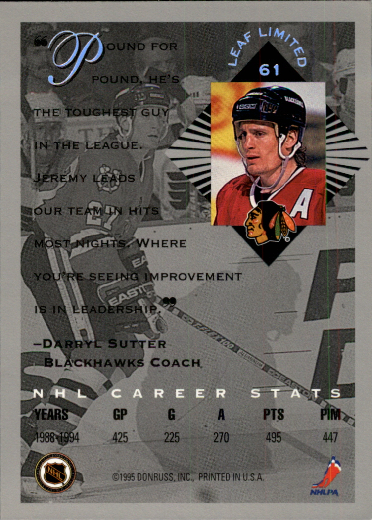 1994-95 Leaf Limited - #46 Kevin Stevens