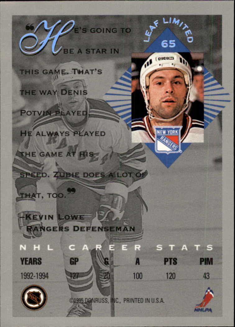 1994-95 Leaf Limited - #46 Kevin Stevens