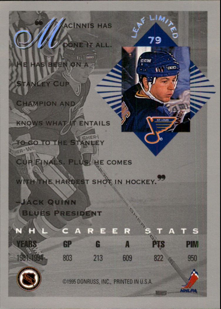 1994-95 Leaf Limited - #46 Kevin Stevens