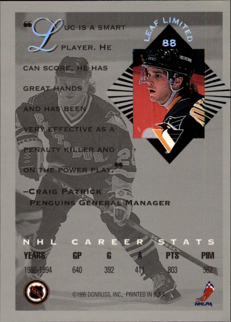 1994-95 Leaf Limited - #46 Kevin Stevens