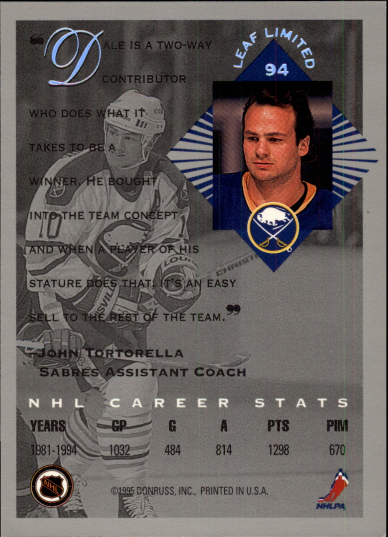 1994-95 Leaf Limited - #46 Kevin Stevens